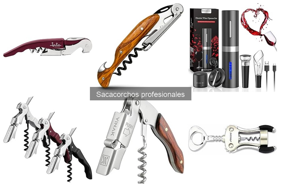 Mejores sacacorchos profesionales para principiantes