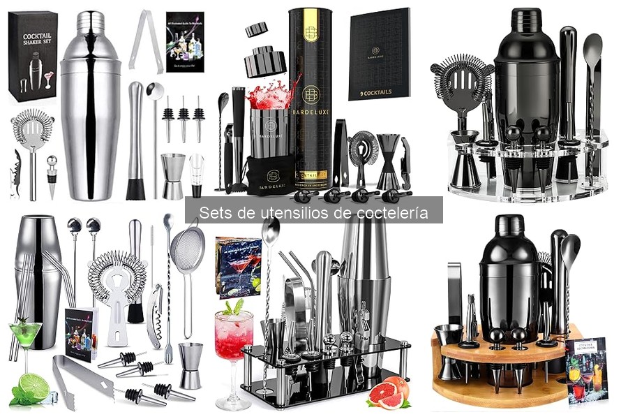 Mejores sets de coctelería para principiantes en casa