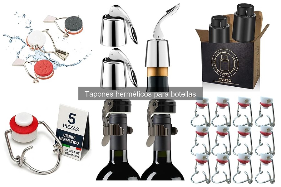 Mejores tapones herméticos para conservar licores