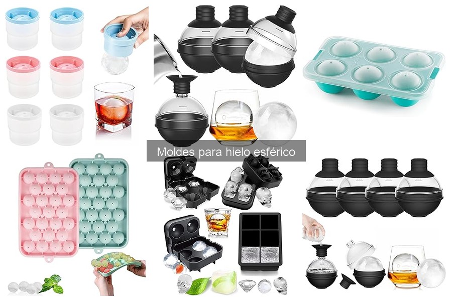Mejores tiendas para comprar moldes de hielo esférico en oferta