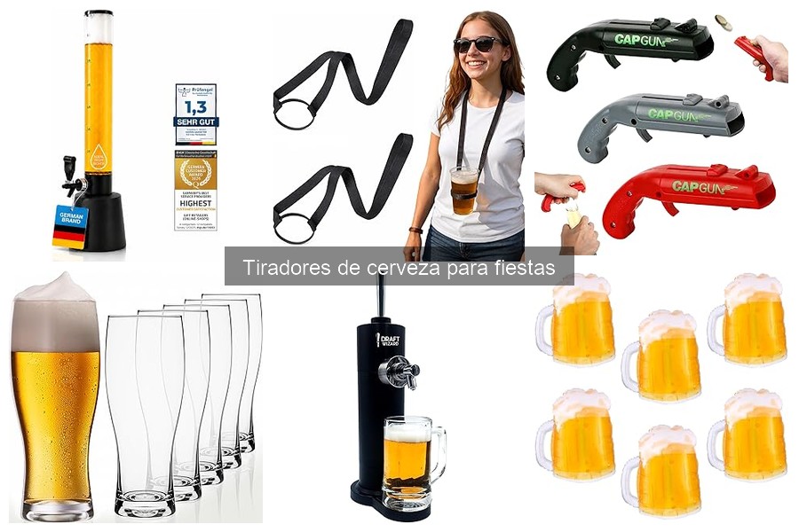 Mejores tiradores de cerveza para eventos grandes y fiestas