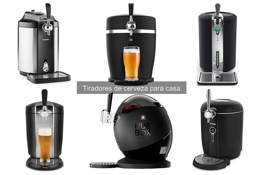 Mejores tiradores de cerveza para fiestas en casa