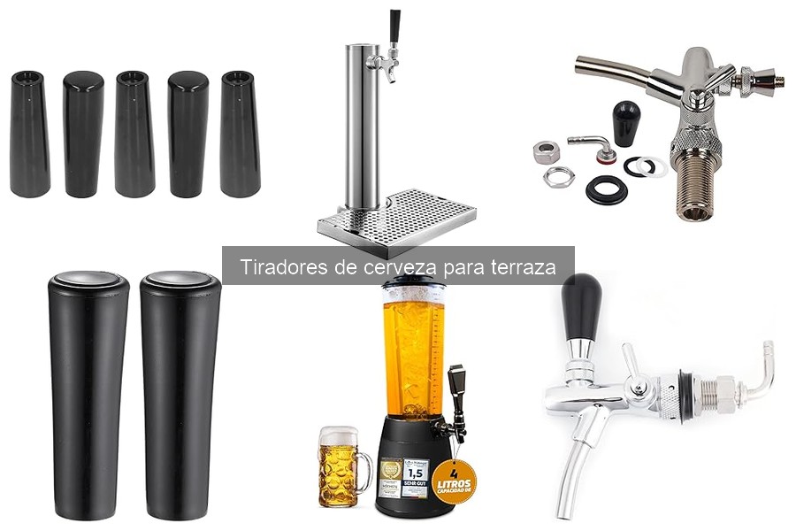 Mejores tiradores de cerveza para terrazas pequeñas