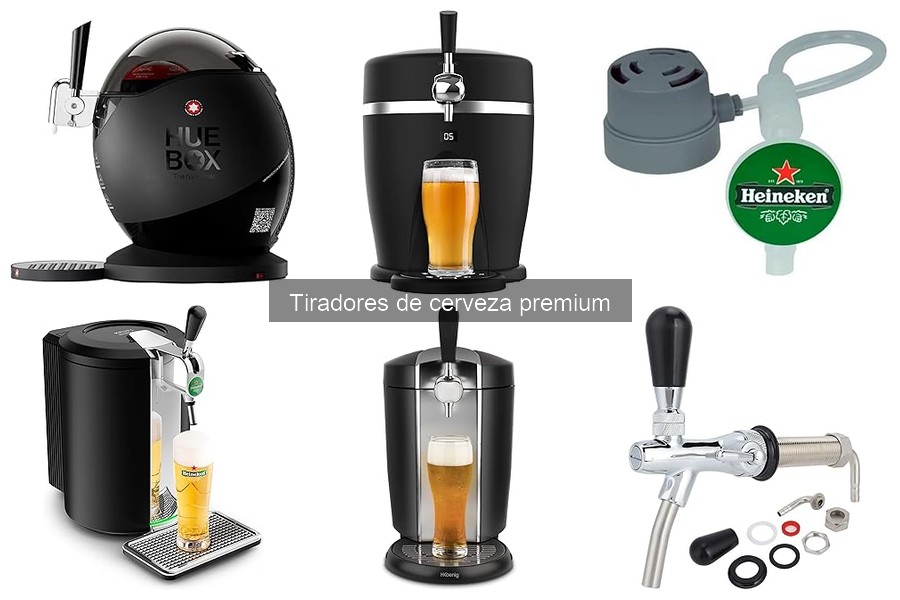 Mejores tiradores de cerveza premium para fiestas y eventos