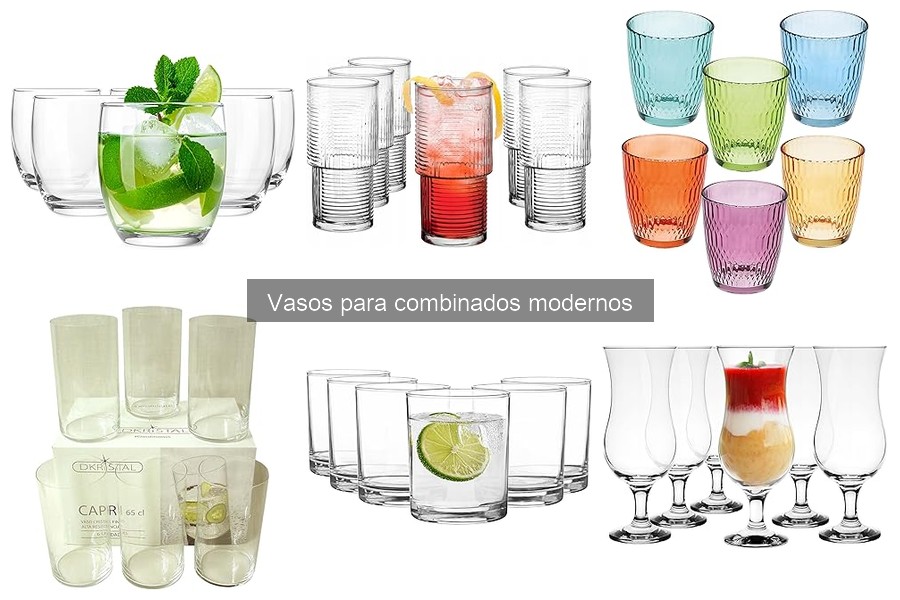 Mejores vasos para combinados en fiestas: ¡Estilo y funcionalidad!