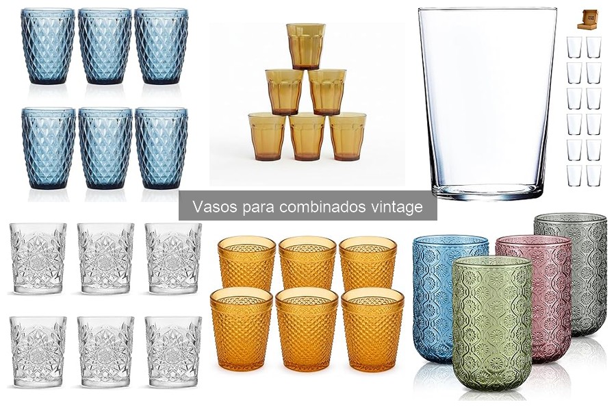 Mejores vasos para combinados vintage según opiniones de usuarios