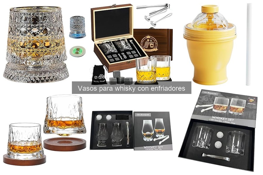 Mejores vasos para whisky con enfriador en 2023: comparativa