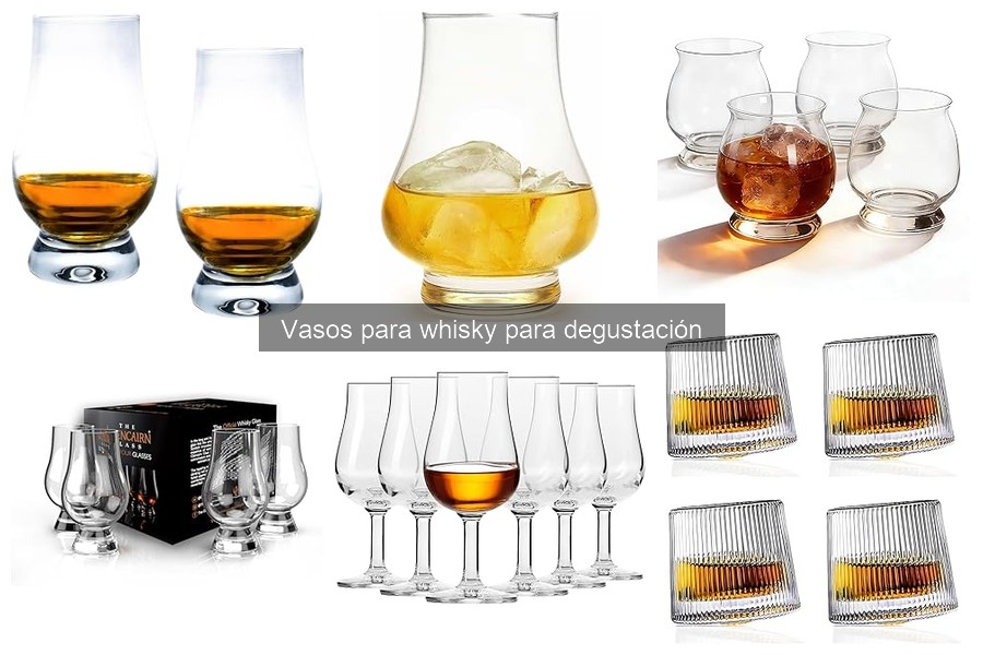 Mejores vasos para whisky para principiantes: guía práctica