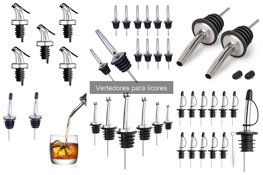 Mejores vertedores para licores: opiniones y comparativa