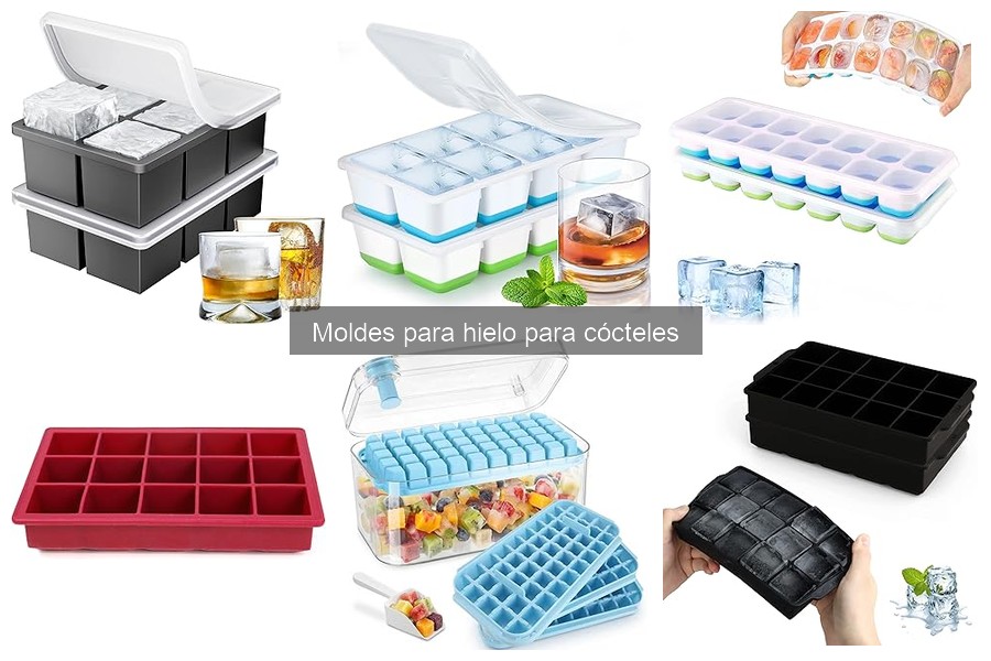 Moldes para Hielo: La Mejor Forma para Cócteles