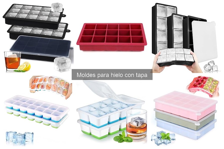Ofertas en moldes para hielo con tapa: los mejores precios