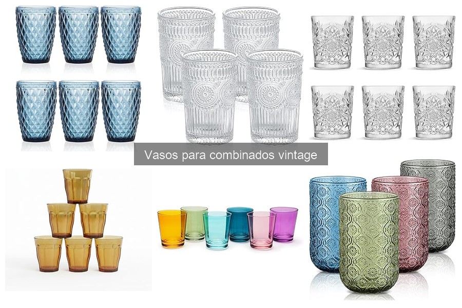 Ofertas en vasos vintage para combinados: ¡Aprovecha ya!