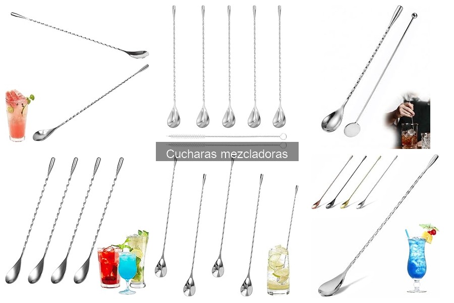 Ofertas y precios de cucharas mezcladoras para cócteles
