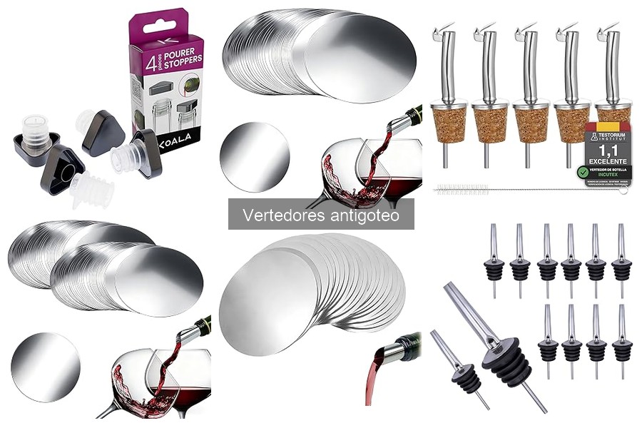 Ofertas y precios de vertedores antigoteo para tu bar