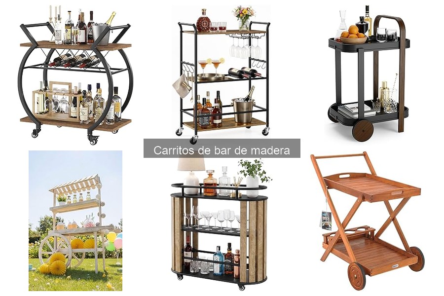 Opiniones de Usuarios sobre Carritos de Bar de Madera