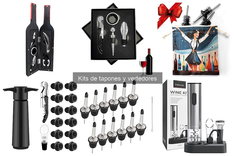 Opiniones de usuarios sobre kits de tapones y vertedores