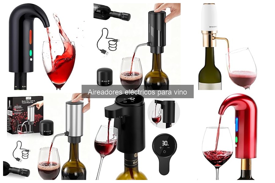 Opiniones sobre aireadores eléctricos para vino: ¿valen la pena?