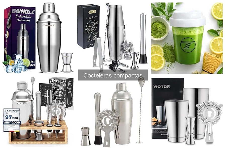 Opiniones sobre cocteleras compactas: ¿Cuál elegir?