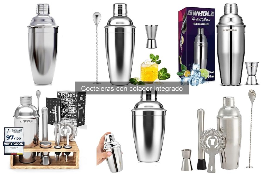 Opiniones sobre Cocteleras con Colador Integrado