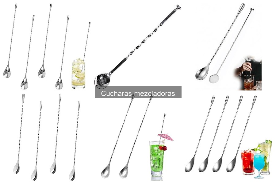Opiniones sobre cucharas mezcladoras para cócteles