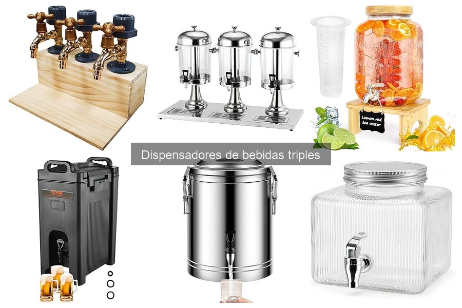Opiniones sobre dispensadores de bebidas triples: Lo que dicen los usuarios