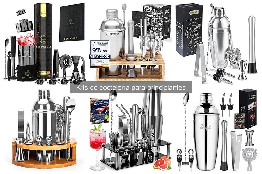 Opiniones sobre Kits de Coctelería para Principiantes