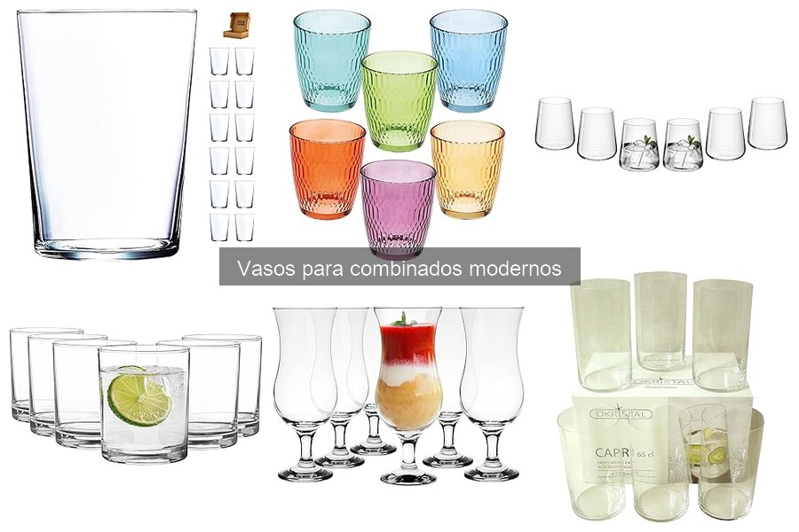Opiniones sobre las Mejores Marcas de Vasos para Combinados