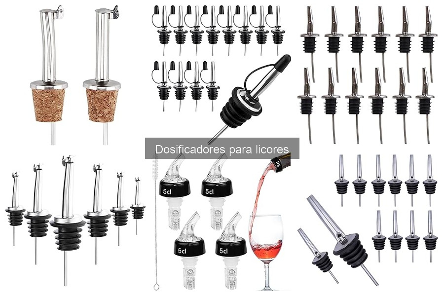 Opiniones sobre los mejores dosificadores de licores