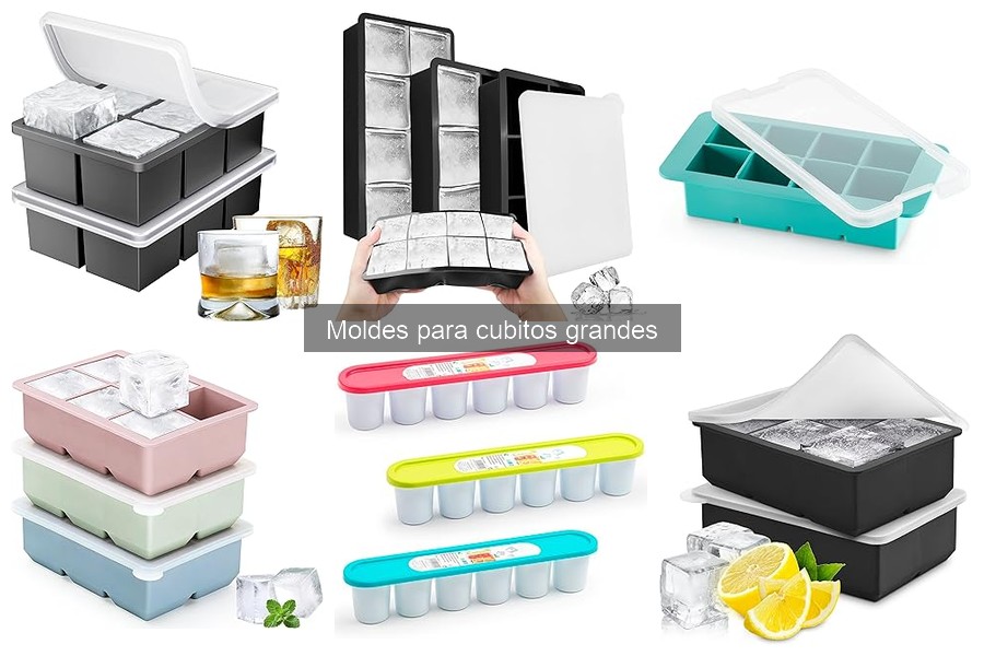 Opiniones sobre Moldes para Cubitos Grandes de Marcas