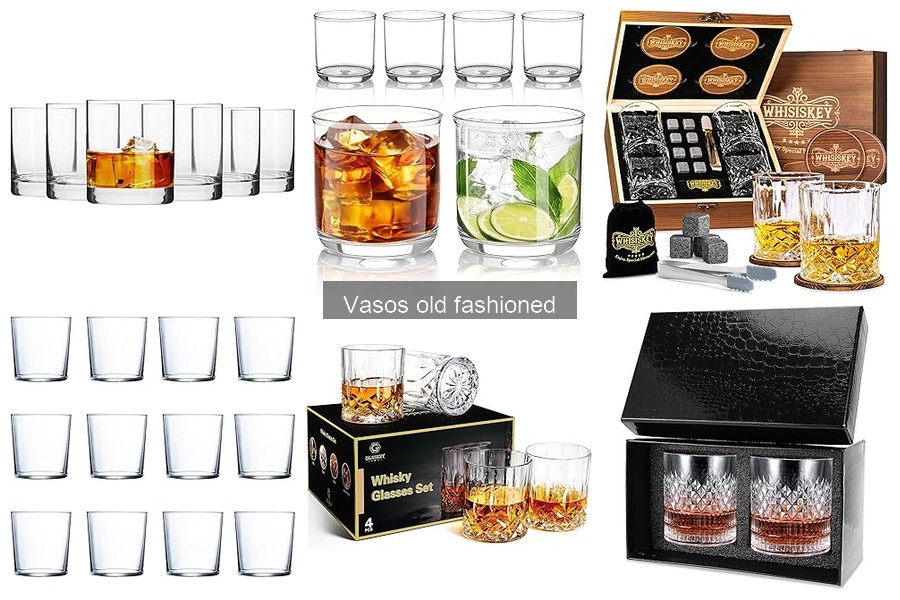 Opiniones sobre vasos old fashioned: Krosno, Royouzi y más