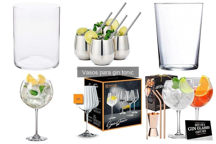 Opiniones sobre vasos para gin tonic: ¿Cuál elegir?