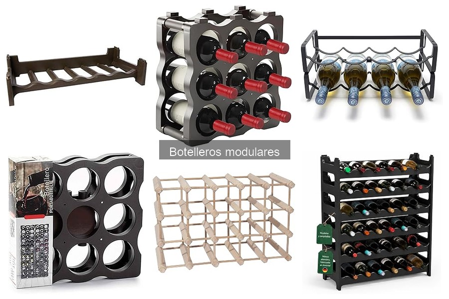 Organiza tus botellas: Guía para botelleros modulares
