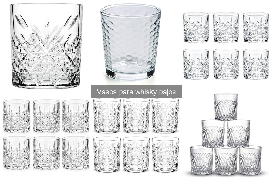 Personaliza tus vasos para whisky bajos con estas ideas