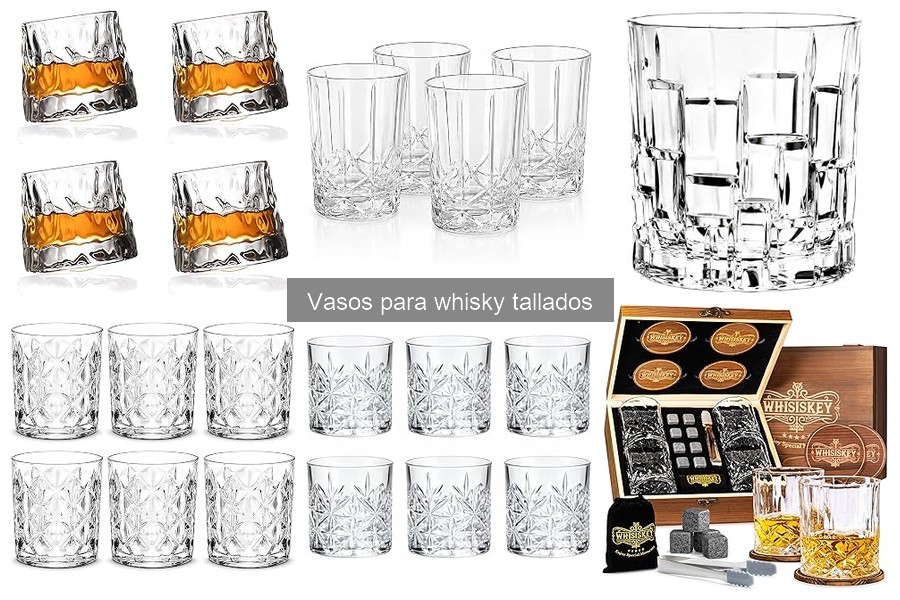 Personaliza tus vasos tallados para whisky: guía completa