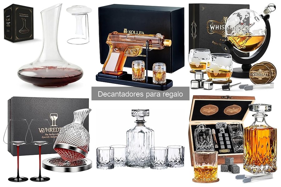Personalización de decantadores: Regalos únicos y especiales
