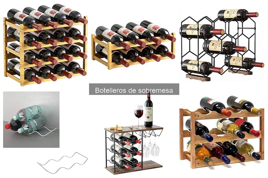 ¿Por qué usar un botellero de sobremesa en coctelería?