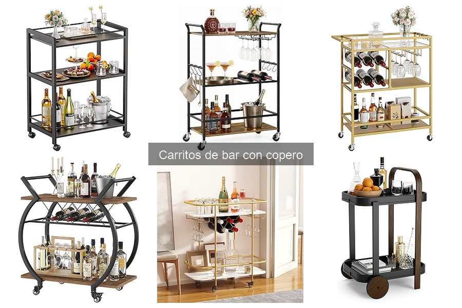 Precios de carritos de bar con copero: ¿Cuánto deberías pagar?