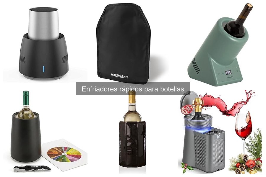 Precios de enfriadores rápidos para botellas: guía completa