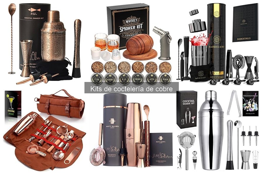 Precios de Kits de Coctelería de Cobre: Análisis Completo