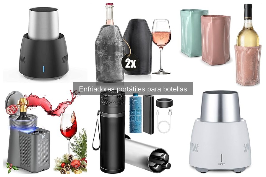 Precios promedio de enfriadores portátiles para botellas