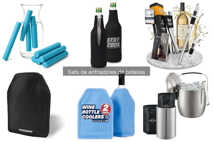 Precios promedio de sets de enfriadores de botellas