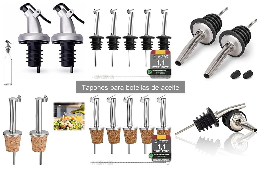 Preguntas Frecuentes sobre Tapones para Botellas de Aceite