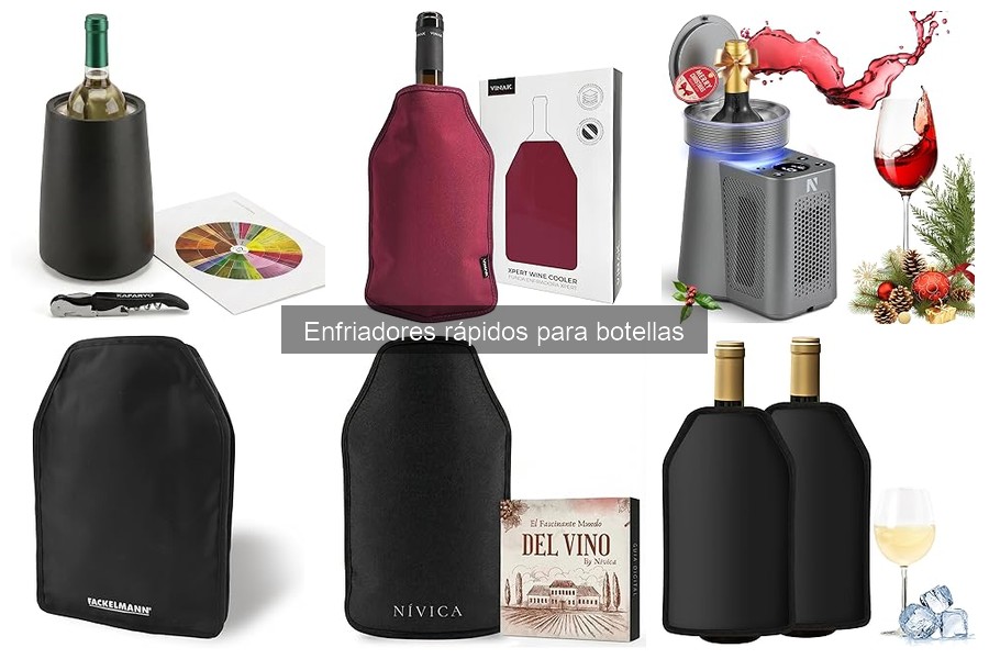 Problemas comunes al usar enfriadores rápidos para botellas