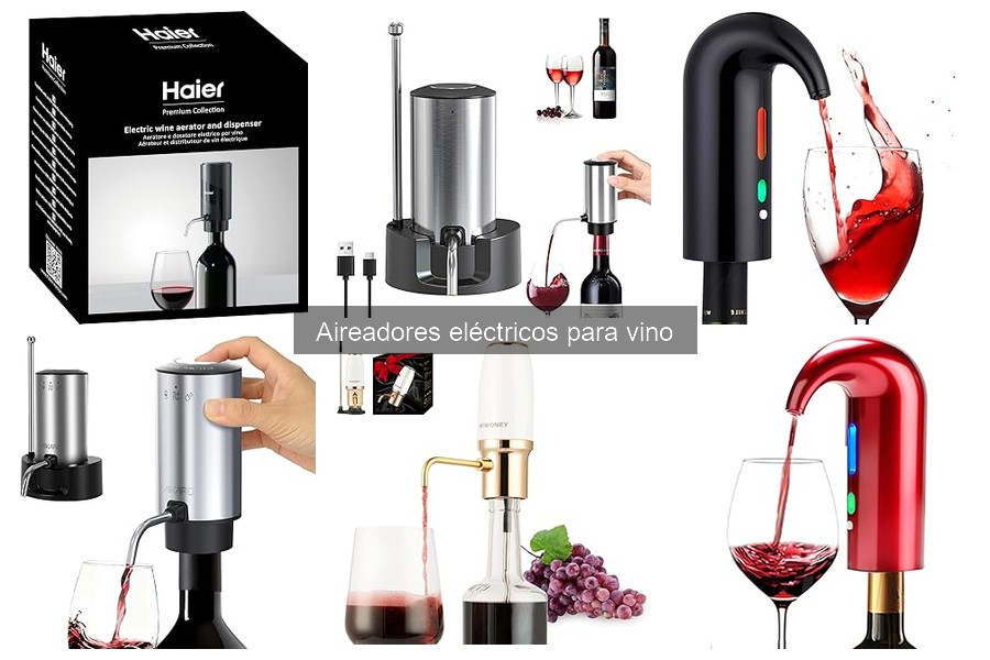 Problemas comunes con aireadores eléctricos para vino