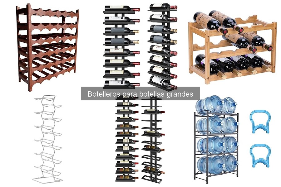 Problemas comunes con botelleros grandes y soluciones efectivas