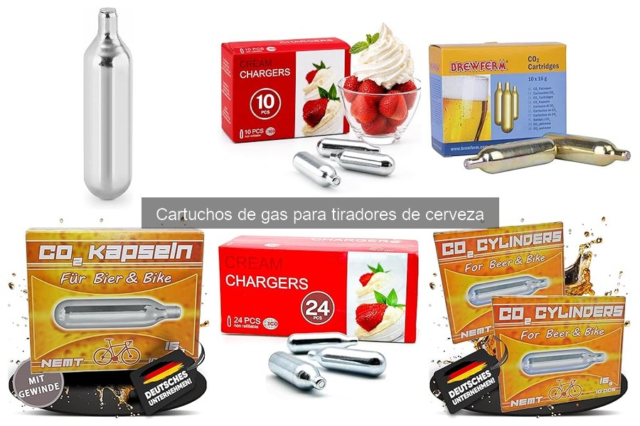 Problemas comunes con cartuchos de gas para cerveza y soluciones