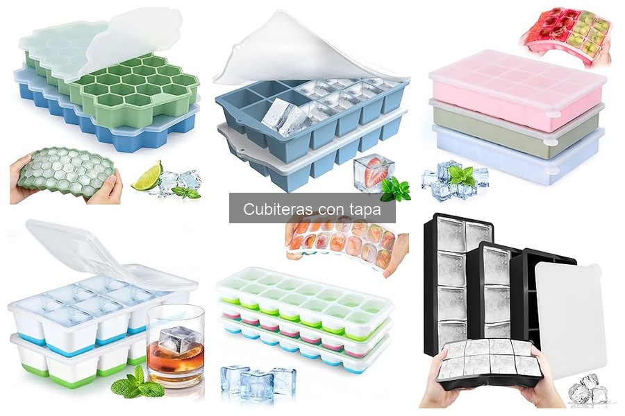 Problemas comunes con cubiteras con tapa y soluciones