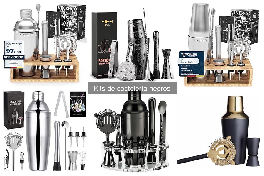 Problemas Comunes con Kits de Coctelería Negros y Cómo Evitarlos