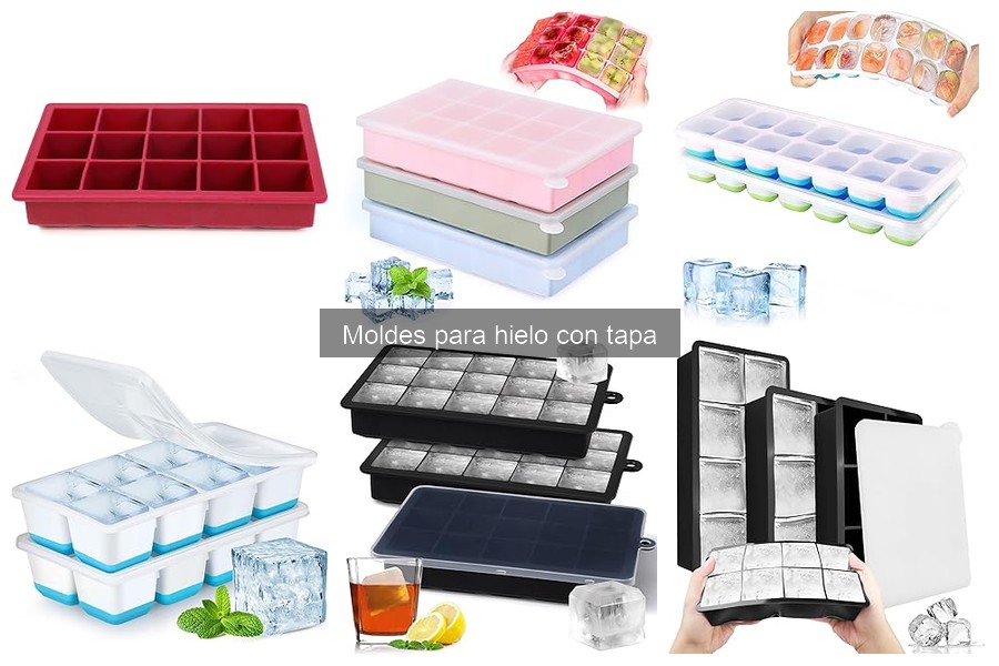 Problemas comunes con moldes para hielo con tapa