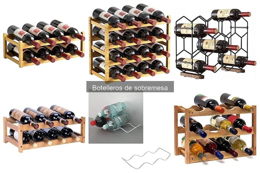 ¿Qué es un botellero de sobremesa? Características clave